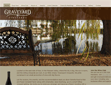 Tablet Screenshot of graveyardvineyards.com